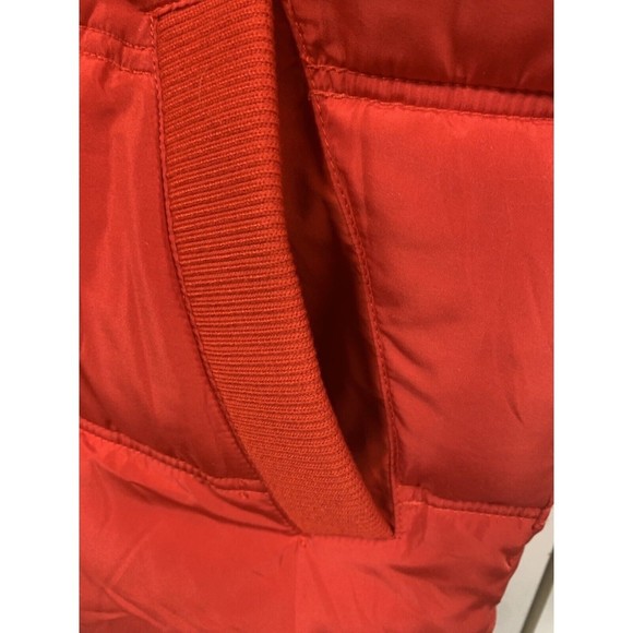 Forever 21 Men Pony Puffer Vest Red And Black Men's L Retro 80s Stranger Things - Picture 7 of 11